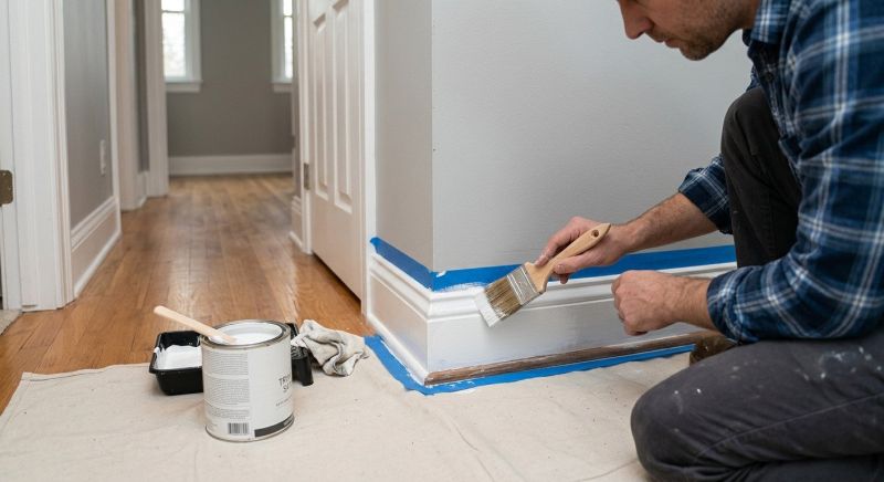 Baseboards Painting in Kansas City, KS