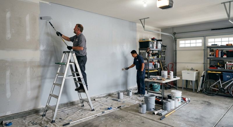 Garage Walls Painting in Waco, TX
