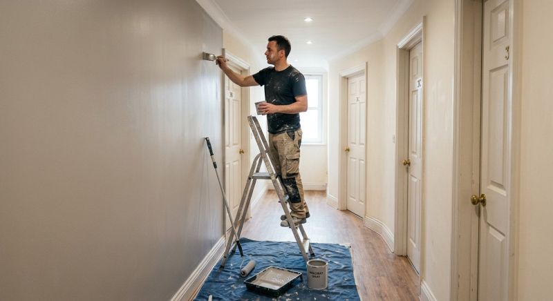 Closet Painting in Wilmington, NC