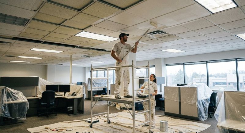 Commercial Ceiling Painting in Boulder, CO