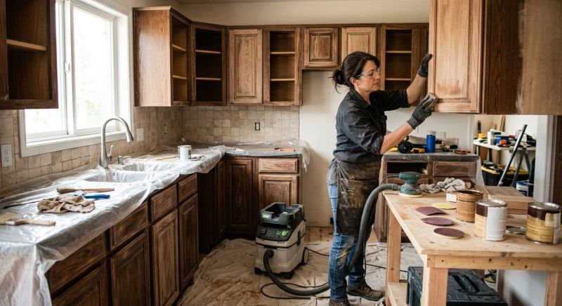 Cupboard Refinishing in Cincinnati, OH