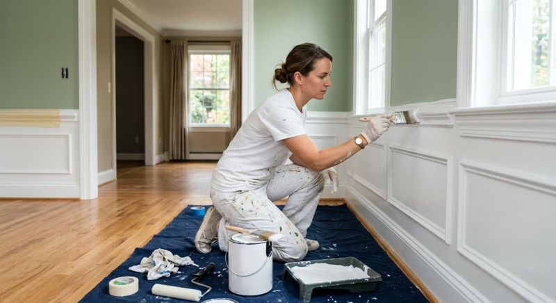 Dining Room Painting in Wilmington, NC