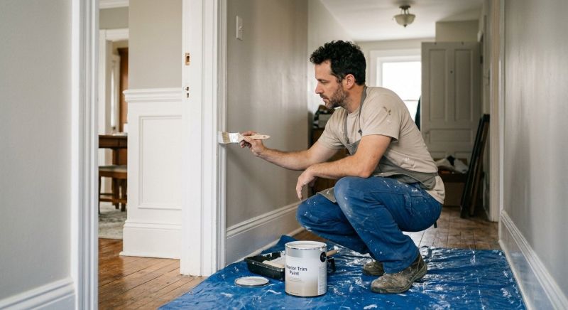 Door Molding Painting in Waco, TX