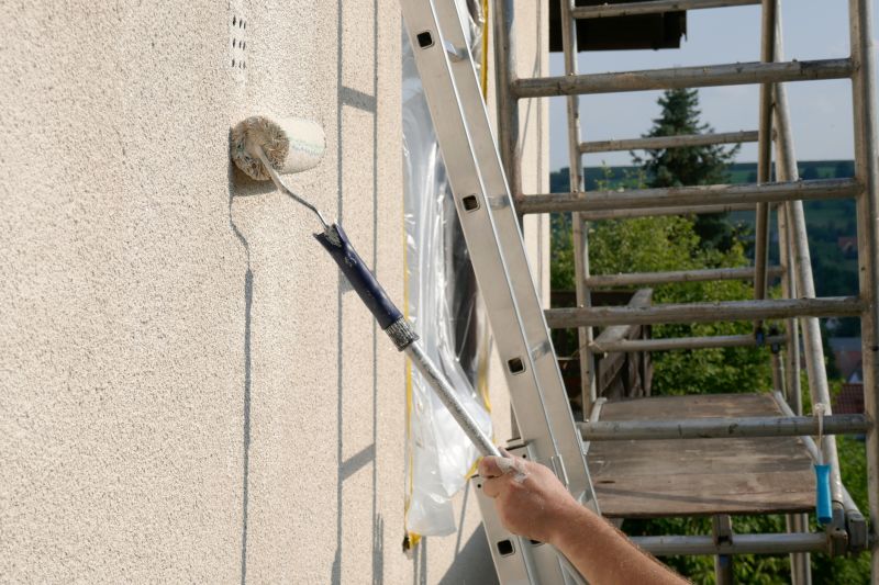 Exterior Staircase Painting in Waco, TX
