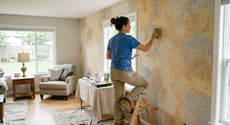 Faux Finish Painting in Alpharetta, GA