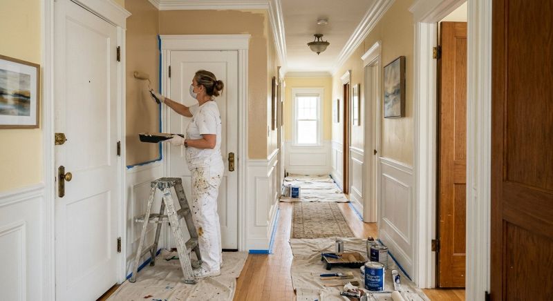 Hallway Painting in Waco, TX