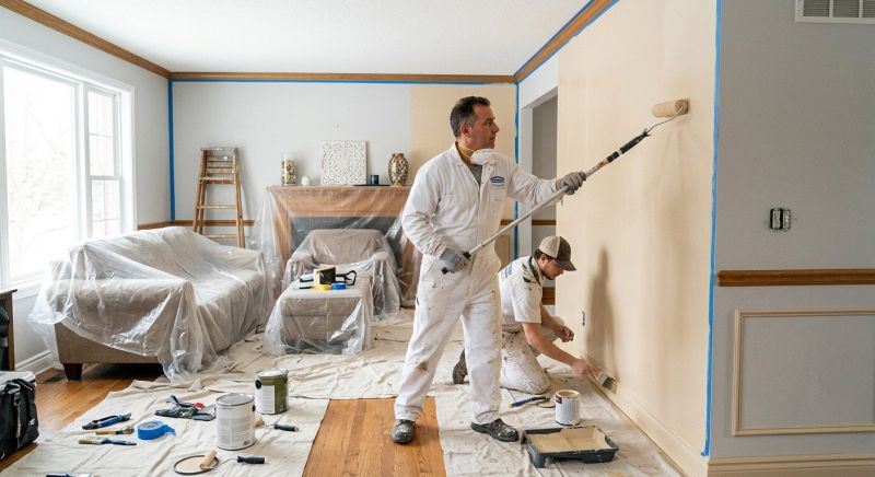 House Interior Painting in Wilmington, NC