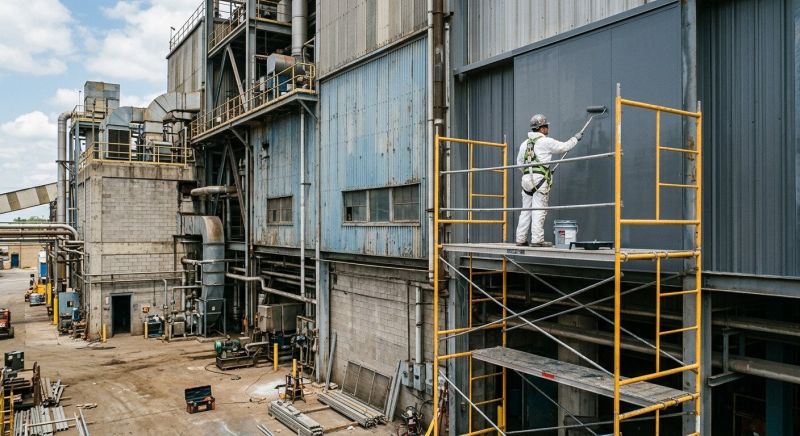 Industrial Building Painting in Waco, TX