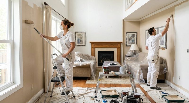 Interior Wall Painting in Waco, TX