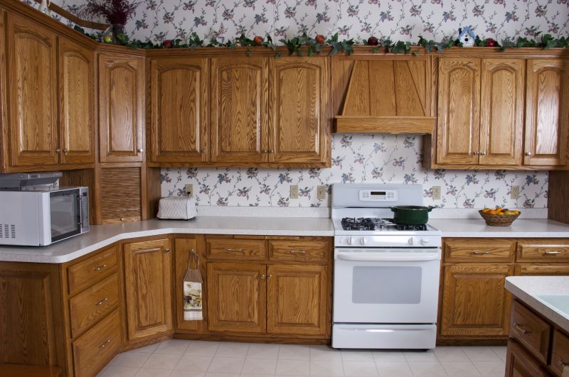 Oak Cabinet Refinishing in Carmel, IN