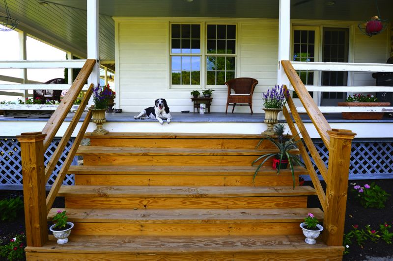Outdoor Stairs Painting in Boulder, CO