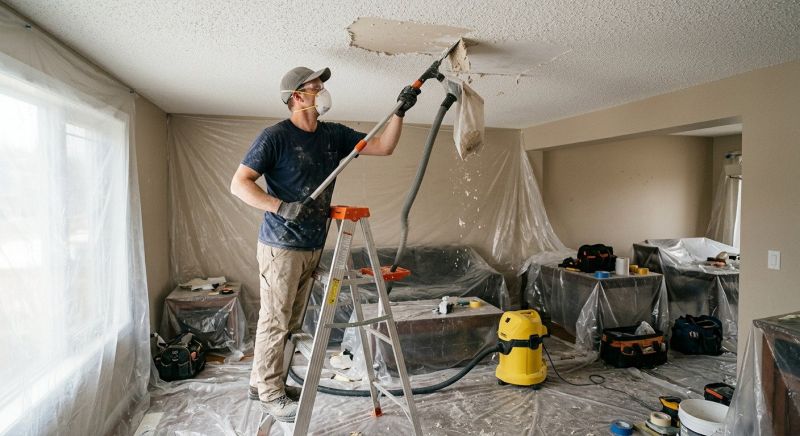 Popcorn Ceiling Repair in Waco, TX