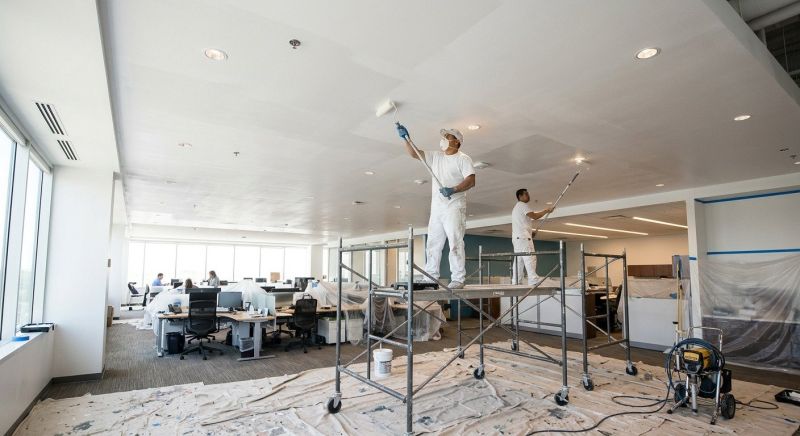 Reception Area Painting in Longmont, CO