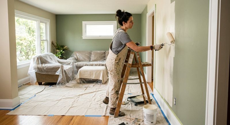 Residential Interior Painting in Wilmington, NC