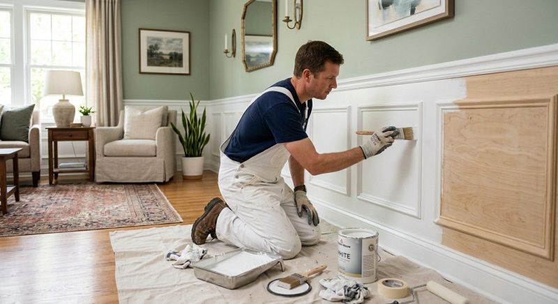 Shiplap Painting in Wilmington, NC