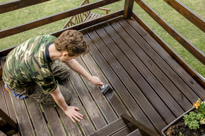 Terrace Staining in Waco, TX