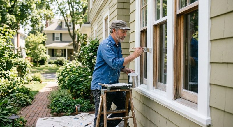 Wainscoting Painting in Wilmington, NC