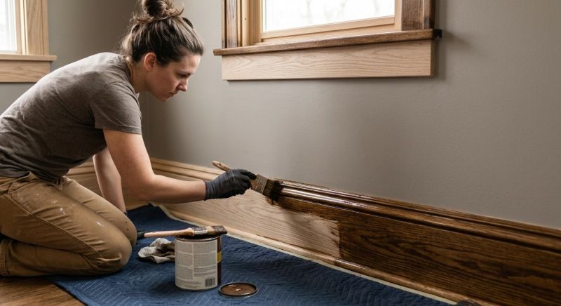 Wood Trim Painting in Wilmington, NC