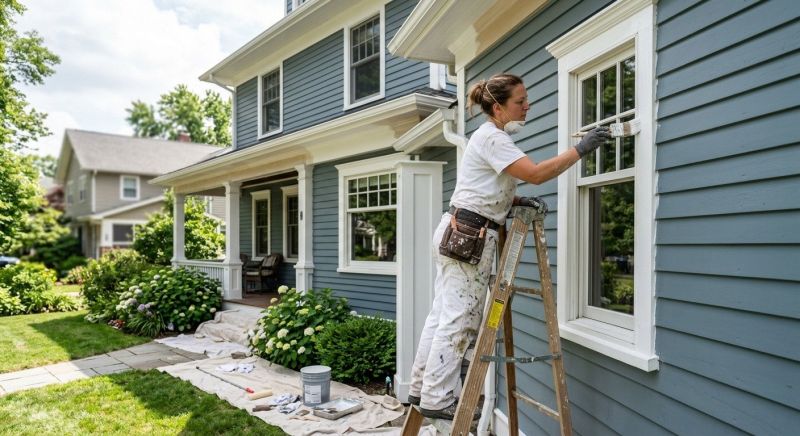 Woodwork Painting in Wilmington, NC