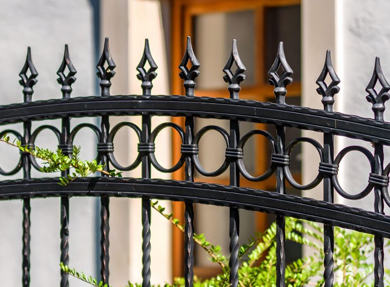 Wrought Iron Fence Painting in Waco, TX